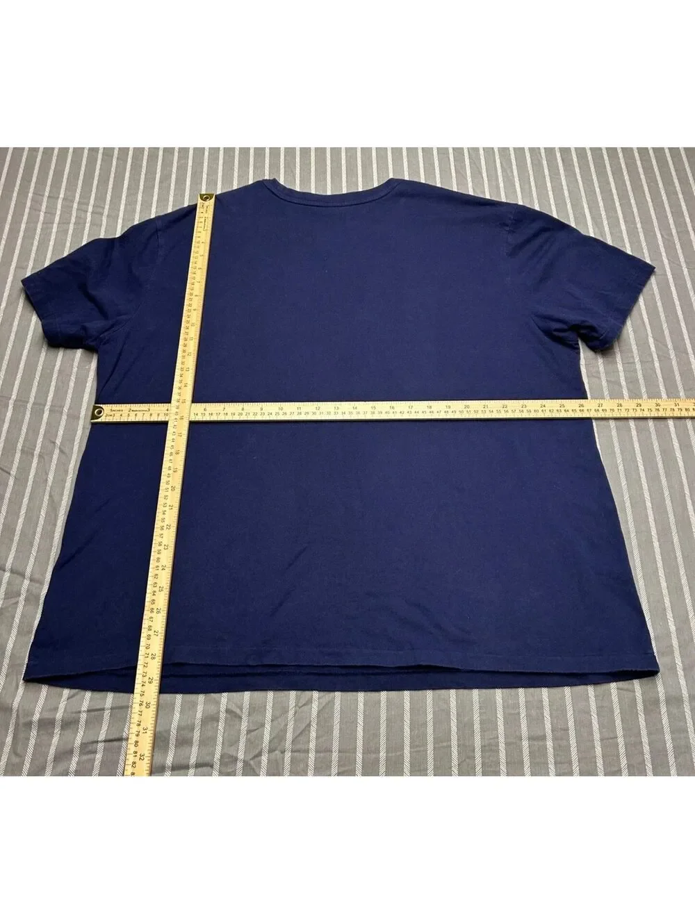 Polo Ralph Lauren Mens Shirt Size XXL Blue Custom Fit Logo Short Sleeve